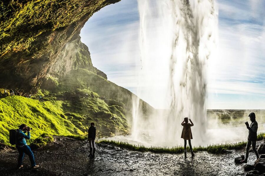 Iceland: Full-Day South Coast, Black Beach & Waterfalls Tour - Reynisfjara black sand beach and basalt columns: the must-see moment