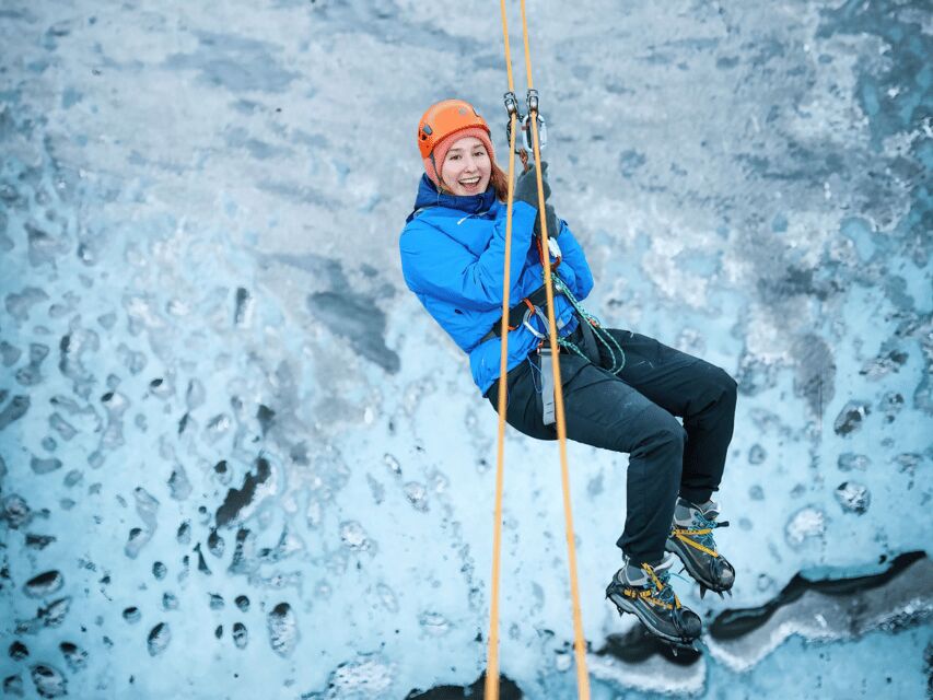 Iceland: Glacier Zip Line Tour with Hike or Ice Cave Visit - Winter crystal ice caves: why the blue looks different every year