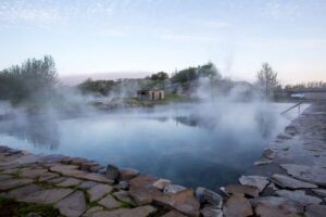 Iceland Secret Lagoon Admission Ticket - The facilities in Flúðir: showers, lockers, and a real place to regroup