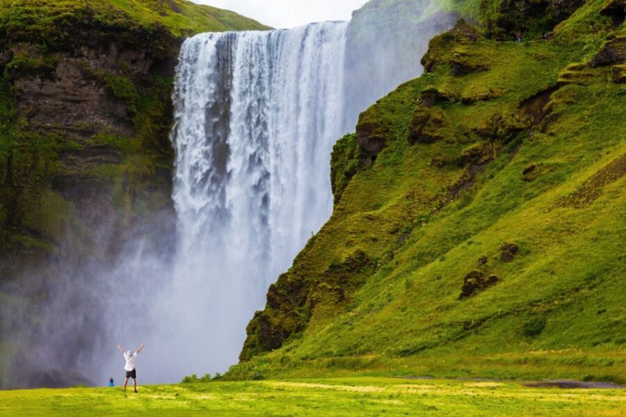 Iceland: South Coast and Northern Lights Tour - Sólheimajökull glacier stop: a quick hit of ice