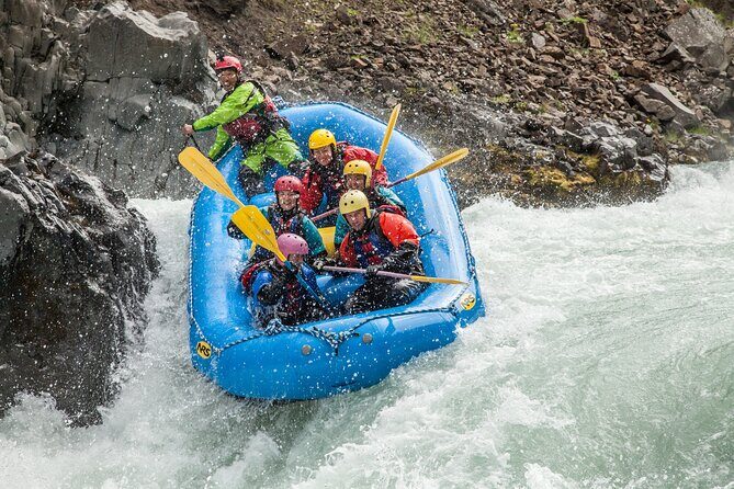 Iceland’s Top Grade 4 Rafting – Drysuit, Canyon & Adrenaline - The East Glacial River Gorge Experience near Akureyri