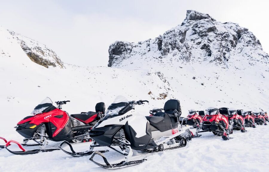 Into the Glacier: Snowmobile + Langjökull Ice Tunnel Combo - Riding the snowmobile on Langjökull: what it feels like and what to do with your nerves
