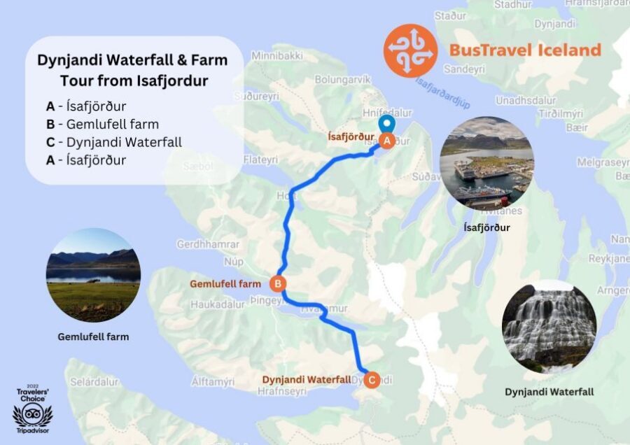 Isafjordur: Dynjandi Waterfall Tour and Icelandic Farm Visit - Dynjandi Stop: Photo Time, Viewpoints, and How to Use Your 45 Minutes