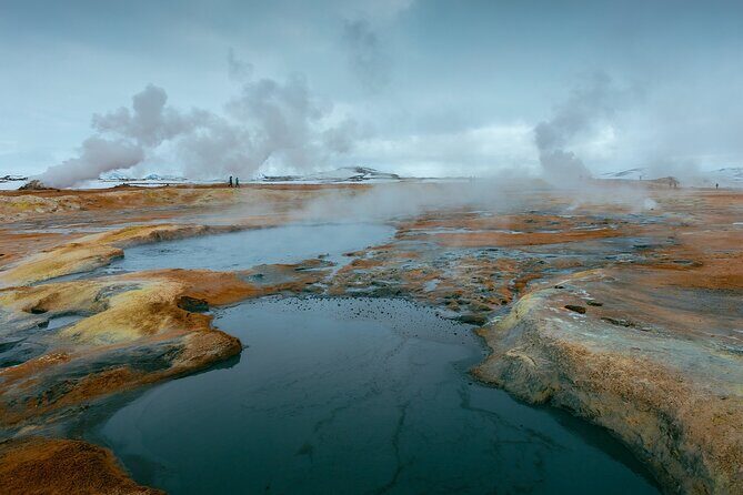 Lake Myvatn, Hot-Springs & Godafoss Waterfall Tour from Akureyri - Námaskarð (Hverir): Boiling Mud Pots and Sulphur Steam