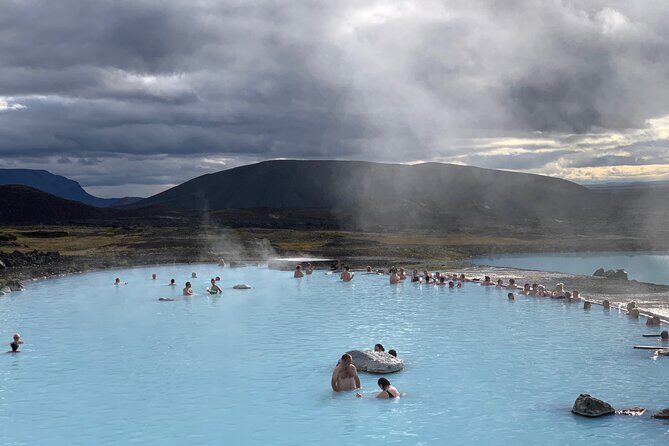 Lake Myvatn Private Day Tour Mývatn, Godafoss Waterfall for Cruise Ships - Grjótagjá Cave: the rift cave and a weirdly human idea of bathing