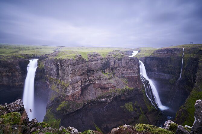 Landmannalaugar Hiking, Haifoss Waterfall and Hot Springs Tour - Stop 2: Háifoss, Iceland’s 4th-highest waterfall