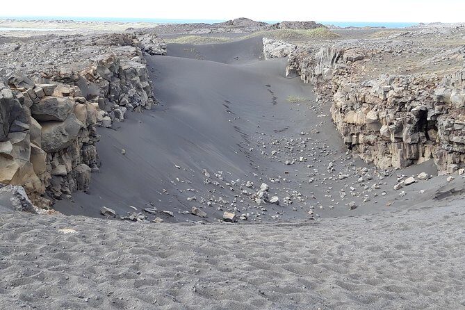 Lava, Craters and Hot Springs Private Tour - Reykjanes Lighthouse and Brimketill: waves, lava, and the power of the coast