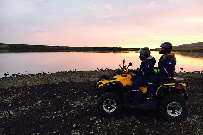 Midnight Sun ATV Adventure from Reykjavik - The mountain stops: Ulfarsfell, then Hafrafell and Úlfarsfell