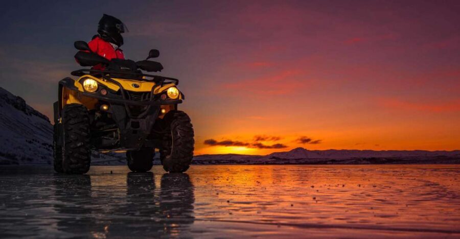 Midnight Sun ATV Tour - The actual ride rhythm: briefing, geared-up prep, then two hours of driving