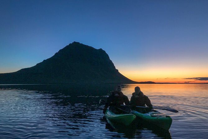 Midnight Sun Kayaking Adventure by Mt. Kirkjufell - Key Things I’d Book This For