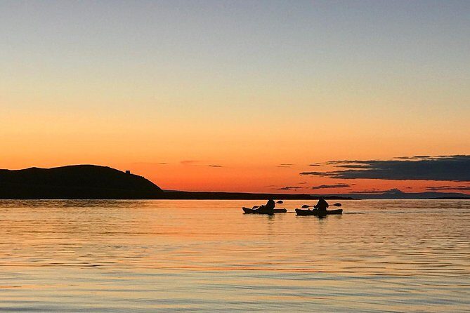 Midnight Sun Kayaking Adventure by Mt. Kirkjufell - Wind, Waves, and Being Ready for Real Sea Conditions