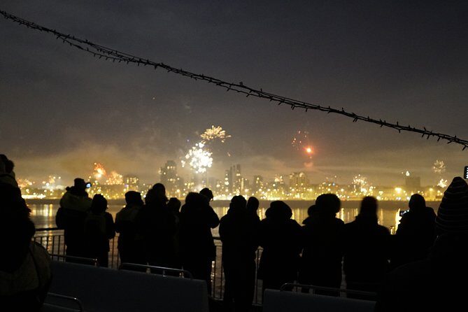 New Year's Eve Fireworks Cruise in Reykjavik - Midnight Fireworks From Reykjavik’s Water, Without the Shore Chaos