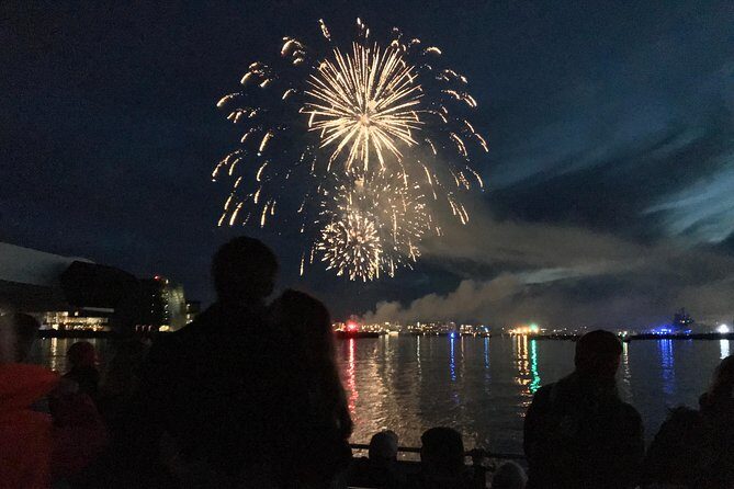 New Year's Eve Fireworks Cruise in Reykjavik - Stop 1: Boarding, Getting in Position, and the Toast at Midnight