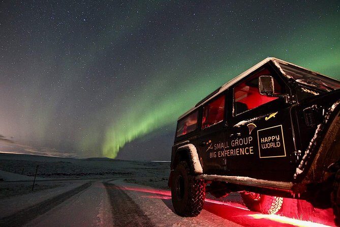 Northern Lights and Stargazing Small-Group Tour with Local Guide - The 4x4 Pickup and Modified Superjeeps: Expect Adventure Gear