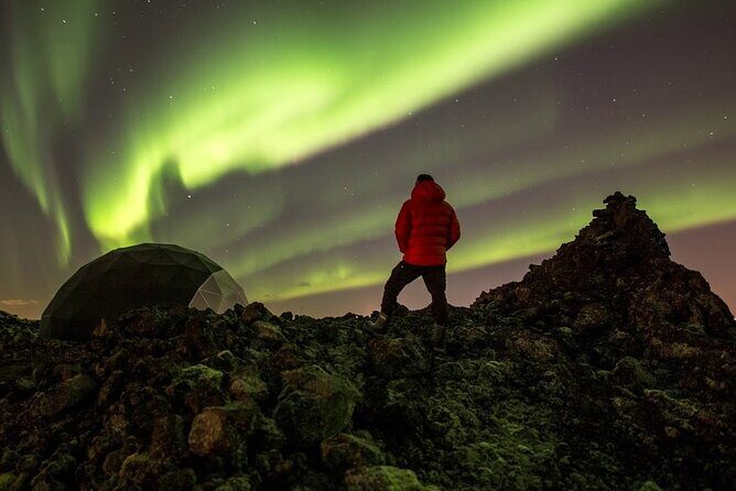 Northern Lights: Aurora Basecamp Observatory Guided Experience - Inside first: the exhibition, phases of the aurora, and the plasma tubes