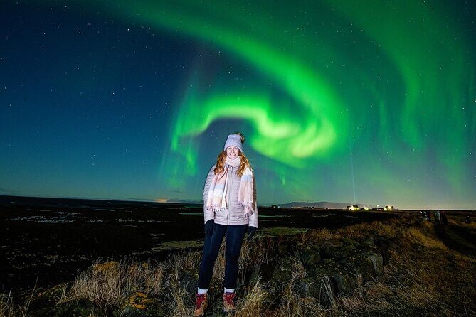 Northern Lights Tour with Photos, Snacks, Warm Snowsuits, Chairs - Warm Winter Jumpsuits, Chairs, and Snacks That Make Hours Work