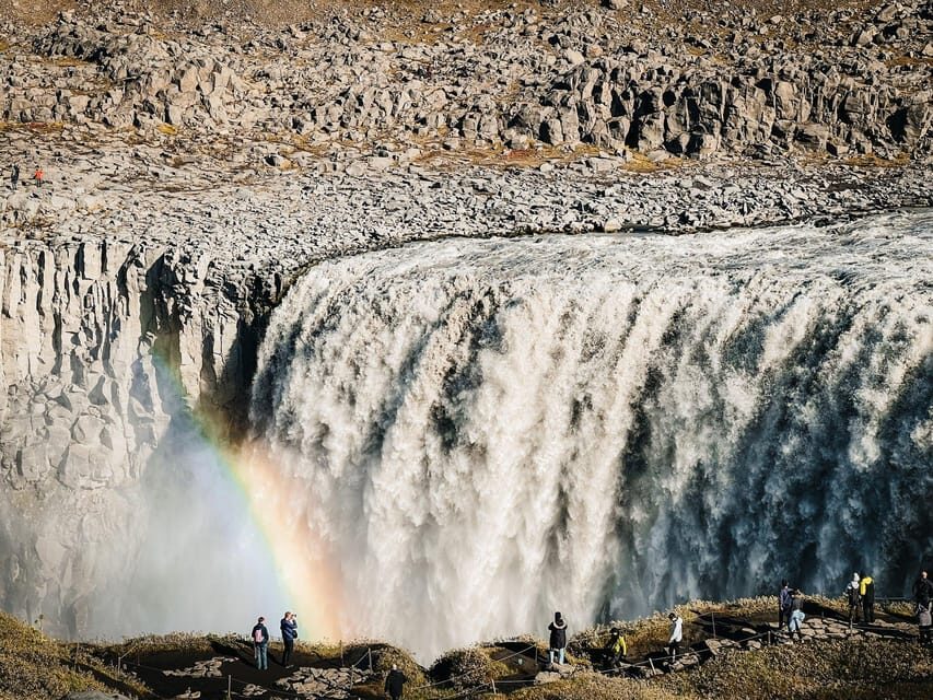 Port Akureyri: Godafoss Waterfall, Myvatn and Dettifoss - The Final Fjord Moment Back Toward Akureyri