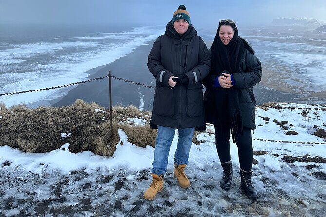 Private South Coast tour / Black Sand Beach, Waterfalls and more - Sólheimajökull glacier hour: close-up ice time without a massive time commitment