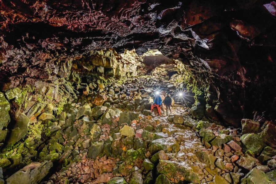 Raufarhólshellir Lava Tunnel: Underground Expedition - Why the Guide Makes the Difference (Alex, Dmitri, and Others)
