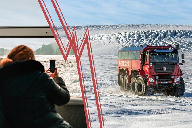 Red Glacier Monster Truck on Langjokull Glacier from Gulfoss - Price Check: Is $191 Worth It for a 4-Hour Glacier Day?