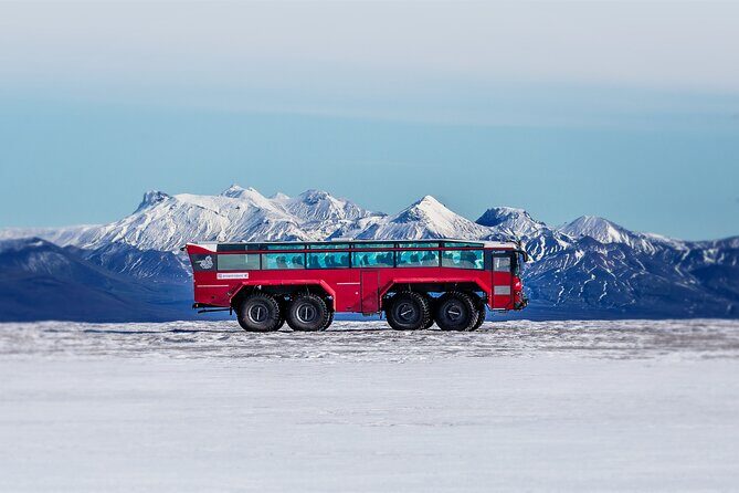 Red Glacier Monster Truck on Langjokull Glacier from Gulfoss - Getting There From Reykjavik: The 2.5-Hour Gullfoss Factor