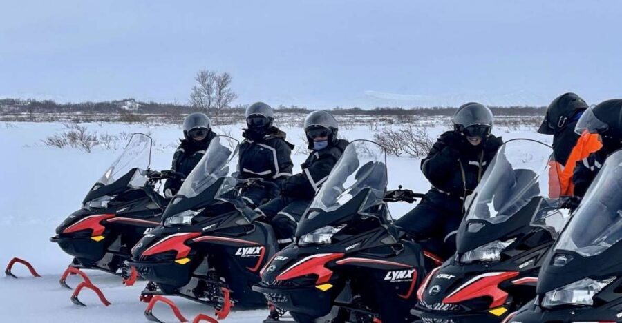 Reykjahlid: Snowmobile Adventure by Lake Mývatn - The 70-Minute Snowmobile Ride Through Volcanic Country