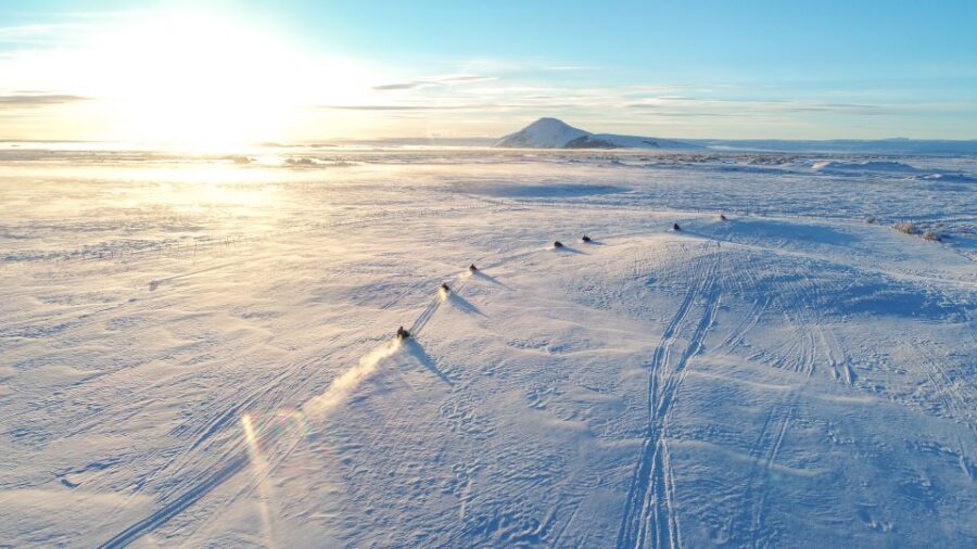 Reykjahlid: Snowmobile Adventure by Lake Mývatn - Who Should Ride Solo, and Who Should Sit This One Out