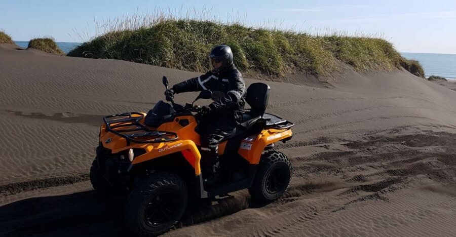 Reykjavík: Black Sand Beach 2-Hour ATV Adventure - Riding Across Black Sand Beach: Waves, Cliffs, and Real Photo Angles