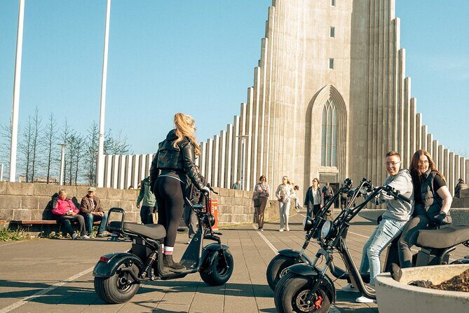 Reykjavík E-Scooter Adventure Small Group City Tour - Meeting on Skólavörðustígur and Learning the Scooter Basics