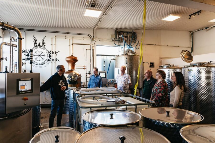 Reykjavik: Eimverk Distillery Guided Tour with Tasting - The Tastings: Flóki, Vor, and Víti in Real-World Terms