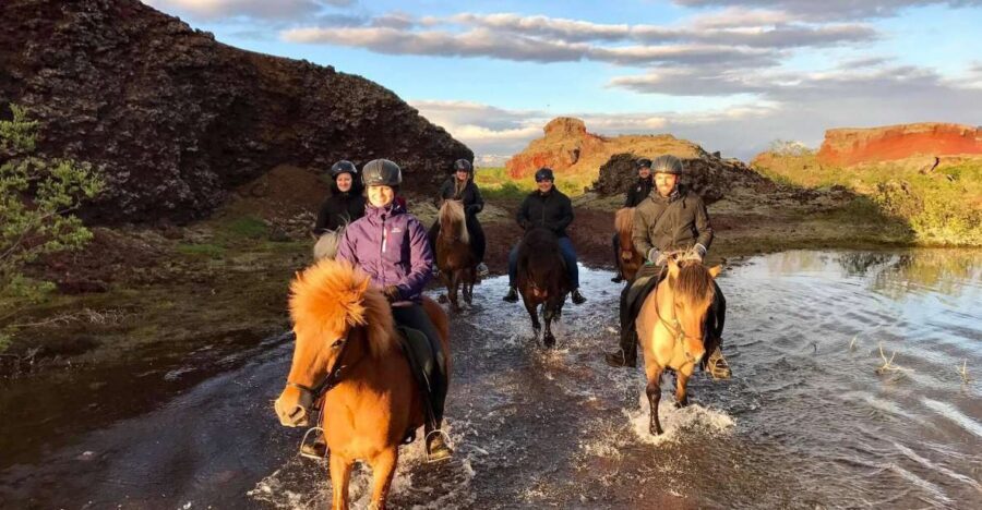 Reykjavik: Evening Sleipnir Horse Riding Tour with Pickup - What makes this ride work so well near Reykjavik