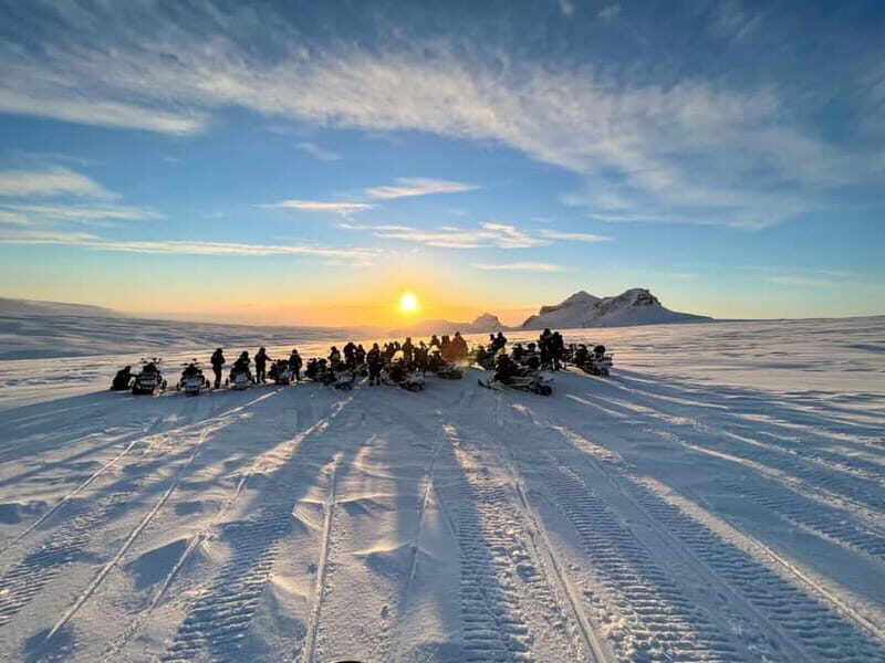 Reykjavík: Glacier Snowmobile and Hot Springs with Pickup - Mountaineers Basecamp and the super-truck transfer to Langjökull