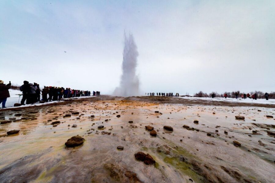 Reykjavik: Golden Circle Afternoon Tour - Geysir Hot Springs and Strokkur: Boiling Water Up Close