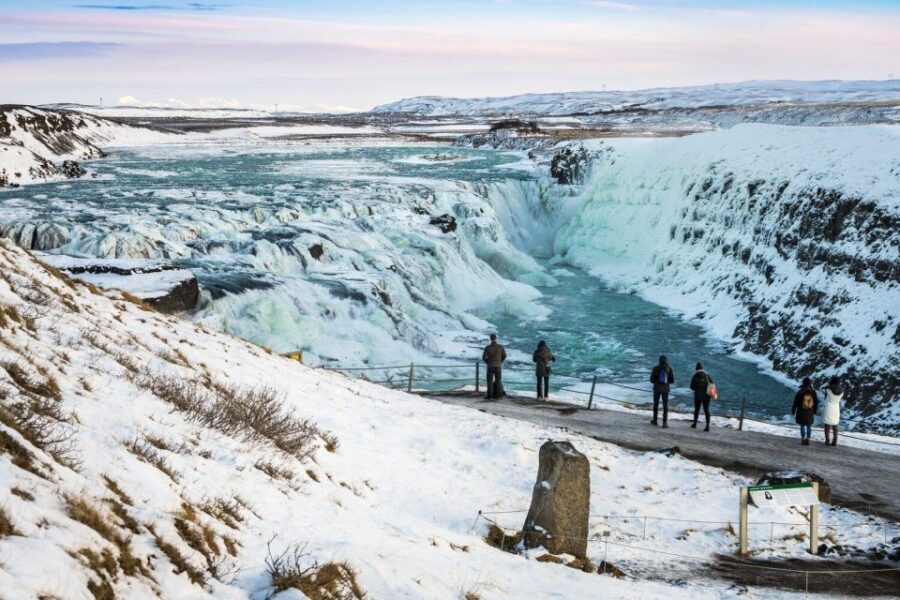 Reykjavik: Golden Circle Afternoon Tour - Gullfoss Waterfall: The Walk to the Edge and the Canyon Roar