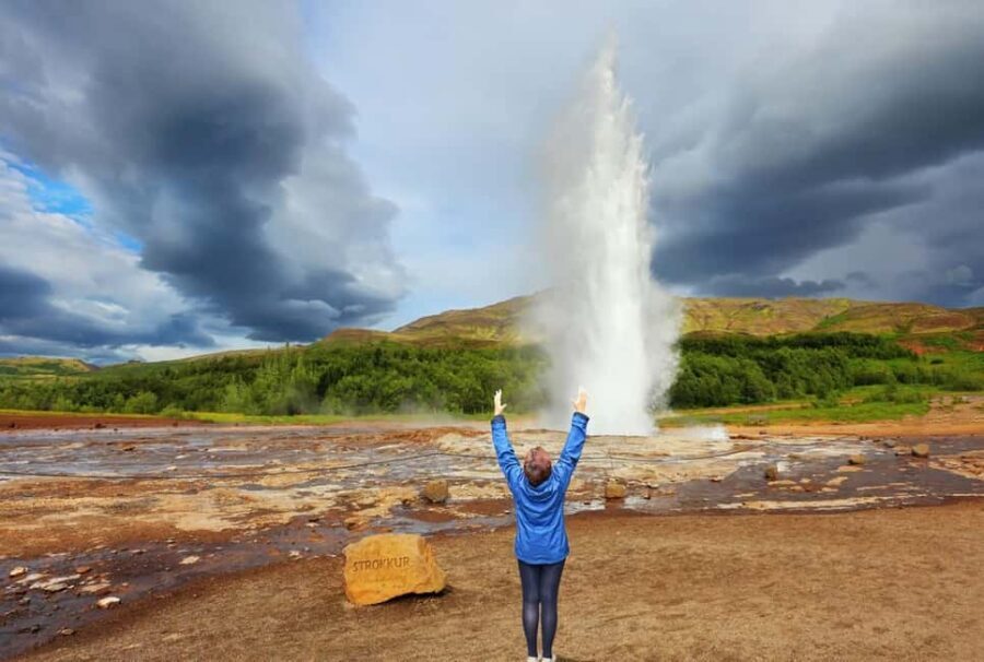Reykjavik: Golden Circle Tour and Sky Lagoon Entry Ticket - Geysir and Strokkur: The Eruptions You Can Count On