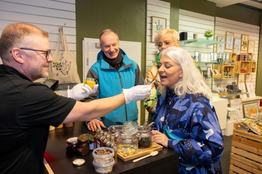 Reykjavik: Icelandic Food Tour - Drinks at the final stop: beer, soda, coffee, or Brennivin