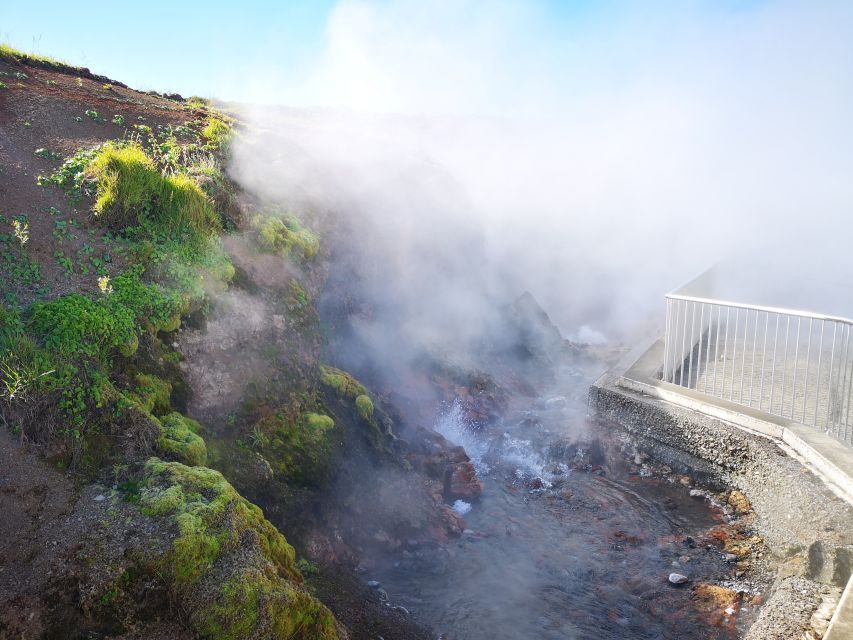Reykjavik: Lava Cave, Hot Springs, and Waterfalls Tour - Viðgelmir Lava Cave: walking the inside of a lava system