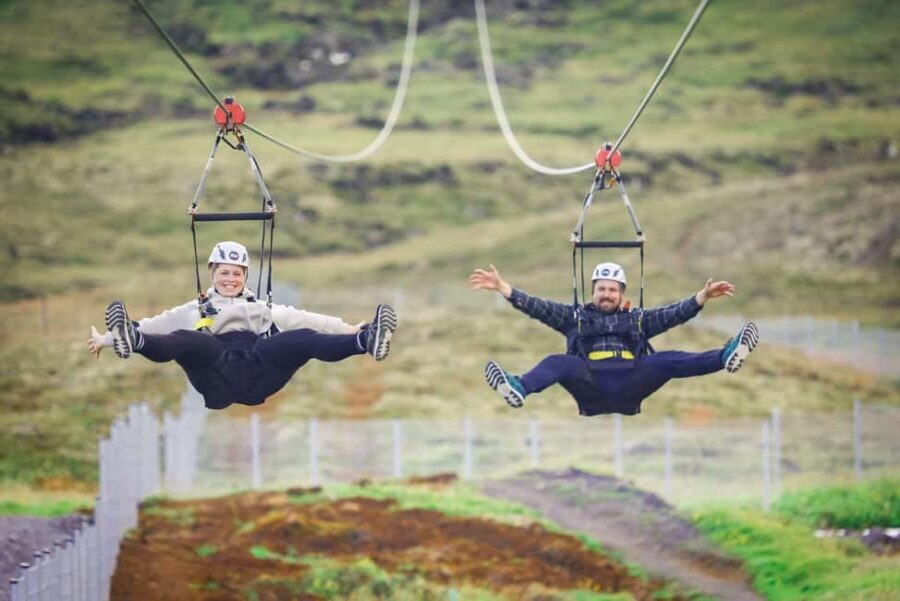 Reykjavik: Mega Zipline Adventure - Kambar Plateau Setup: Gear, Harnessing, and Safety You Can Feel