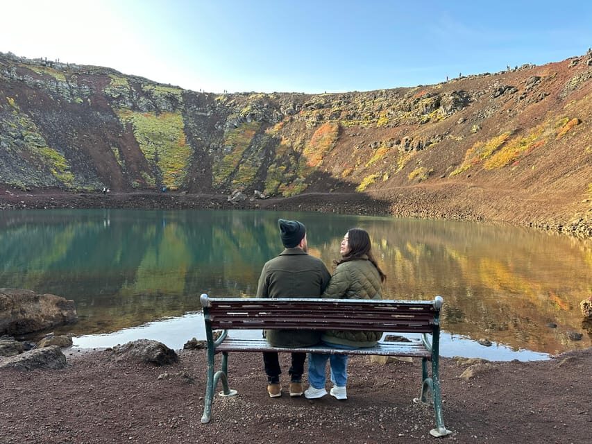 Reykjavik: Private Golden Circle Tour - Kerið Crater: short walks, big volcanic payoff