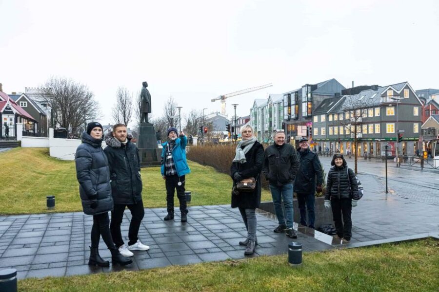 Reykjavik: Sightseeing Walking Tour with a Viking - Ægisgarður 9 and the elf-home theme: seeing what’s not on the postcard