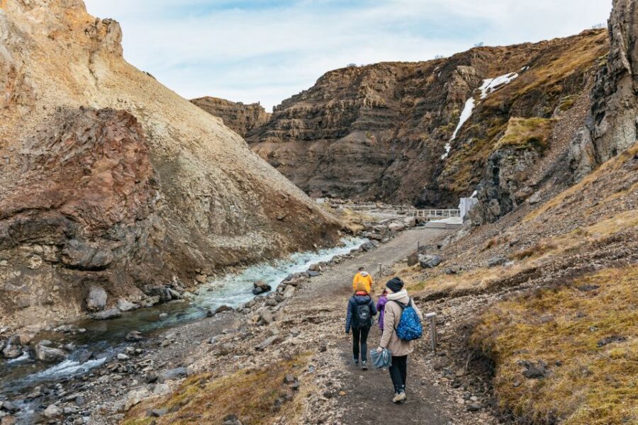 Reykjavik: Silver Circle Tour, Canyon Ride, & Thermal Baths - Hraunfossar and Barnafoss: The Lava Waterfalls Story