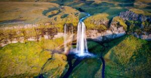 Reykjavík: South Coast Waterfalls, Black Sand & Glacier Tour - Seljalandsfoss: the walk-behind moment (and why you’ll want waterproof gear)