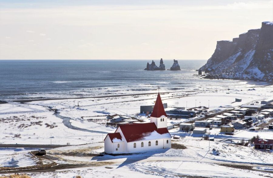 Reykjavik: South Coast Waterfalls & Glacier Small-Group Tour - Skógafoss: The Waterfall You’ll Want to Walk Toward
