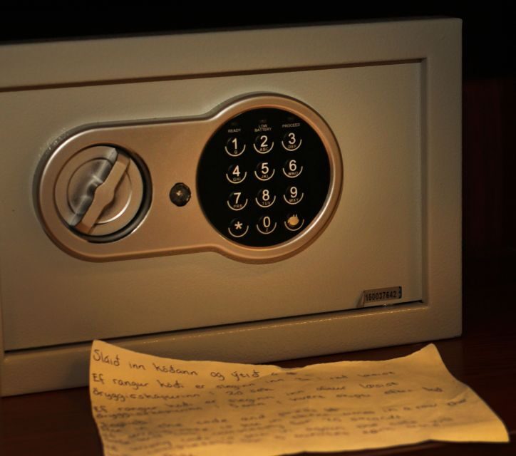 Reykjavik: The Bank Heist Escape Room Experience - Breaking in and clue hunting inside the bank setup