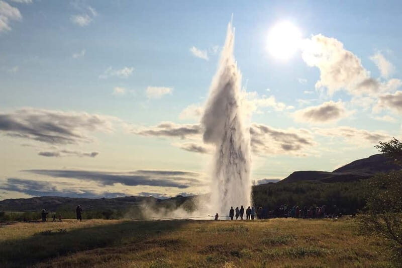 Reykjavik: The Golden Circle Day Tour - Gullfoss Falls: Standing Beside Power in a Deep Meandering Gorge