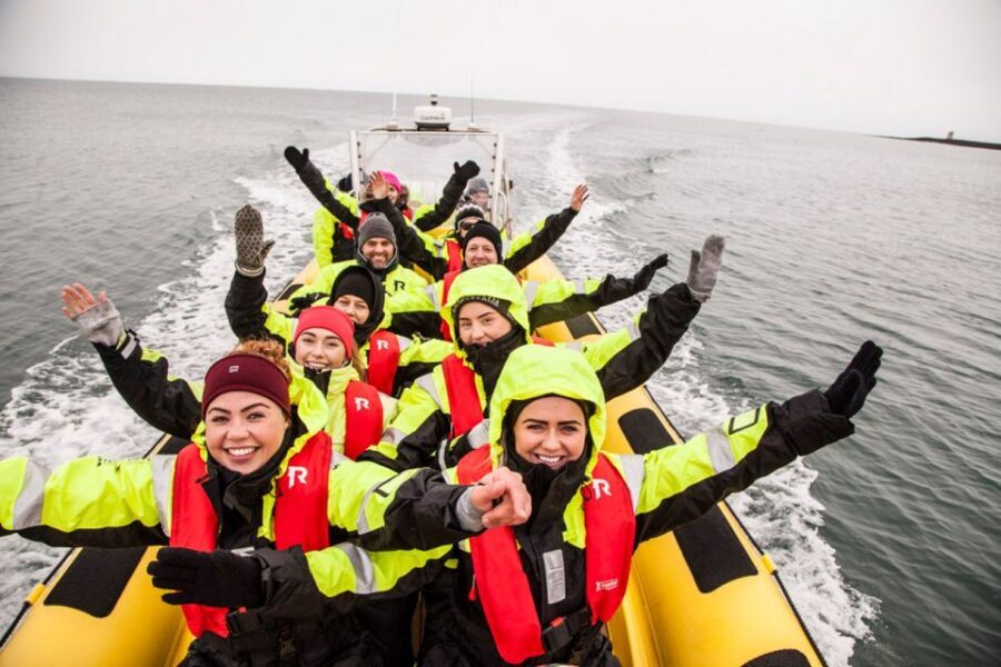 Reykjavik: Whale Watching by RIB Speedboat - Where You Start: Old Harbor House and Getting Properly Suited