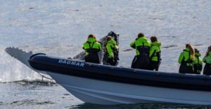Reykjavik: Whale Watching Tour by RIB Boat - The 2-hour plan: get geared up, sprint to feeding areas, then slow down to watch