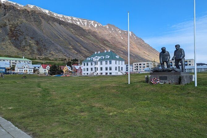 Self-Guided Tour of Ísafjörður: Art, History, and Architecture - Fishermen’s Monument: Public Art with Weight, Not Just Metal