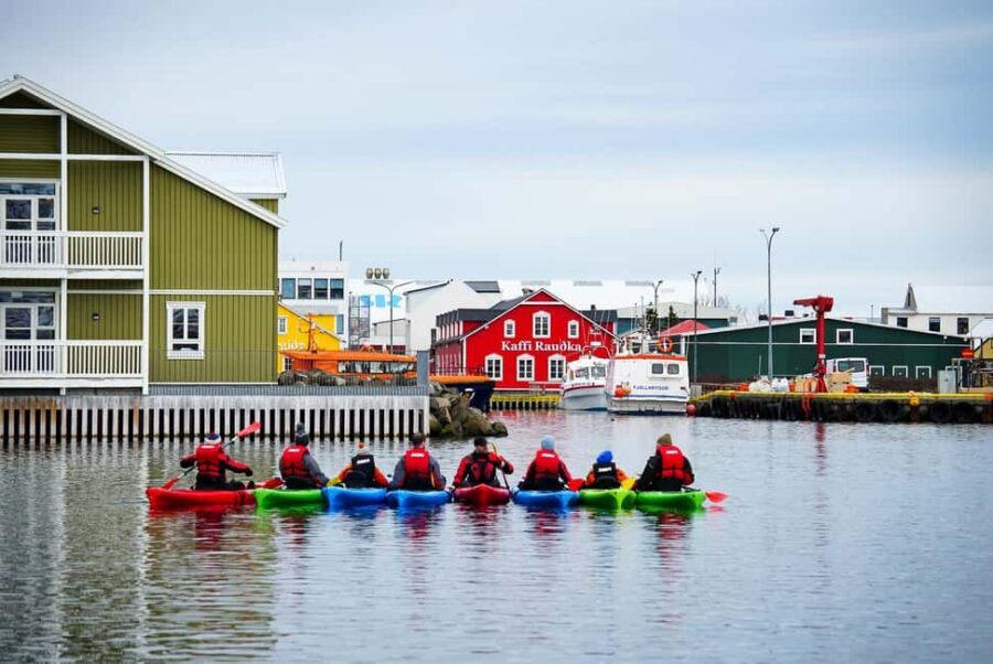 Siglufjörður / Siglufjordur: Guided kayak tour. - Instruction that starts with control (not bravery)