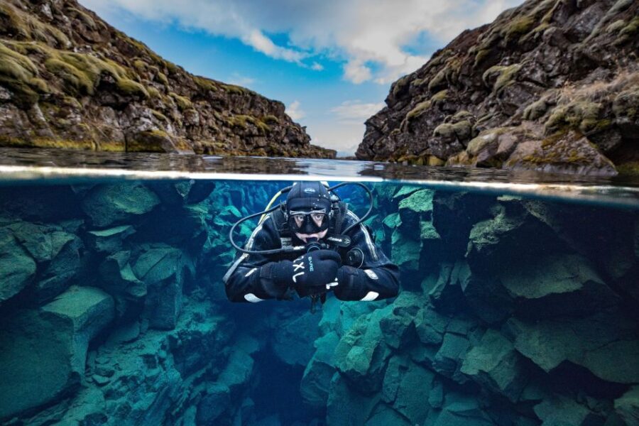 Silfra: Diving Between Tectonic Plates - Silfra’s fissure: where the American and European plates meet